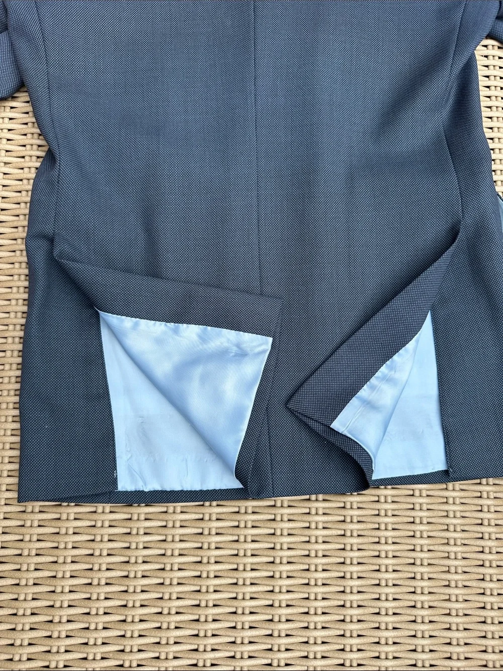 Charles Tyrwhitt Navy Blue Wool Suit